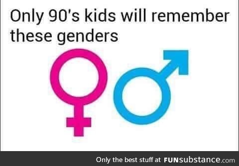 Genderist those 90's kids