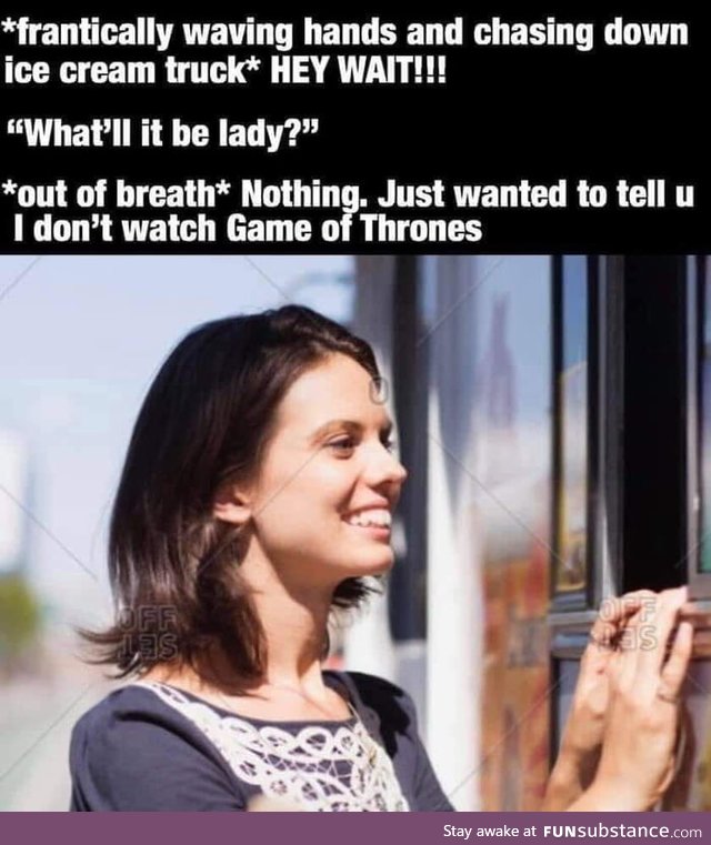 Just so you know