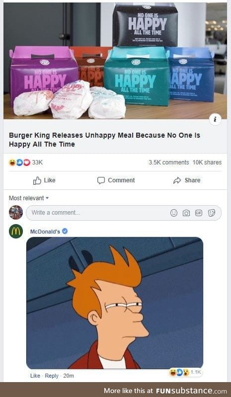 When Burger King plays the mental health card