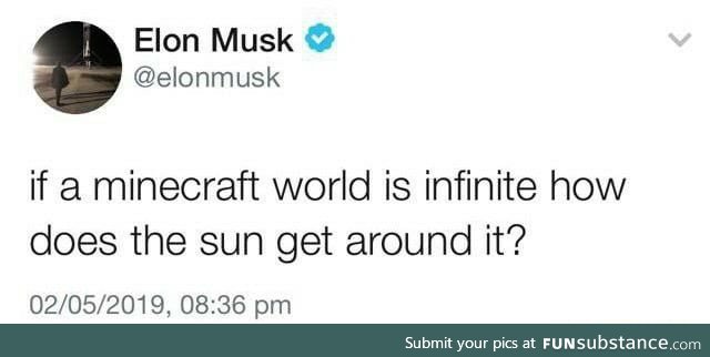 Elon asking the real question