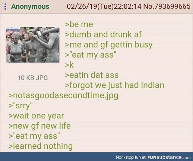 Anon eats ass