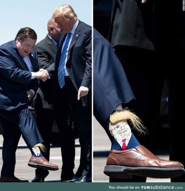 Those sure are some nice socks