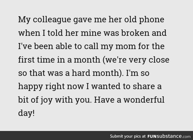 What made you happy lately?