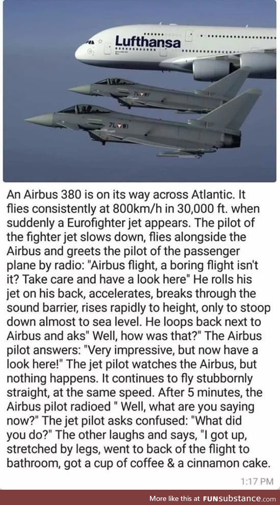A pilots life for me