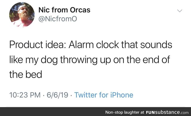 FOOL proof alarm clock