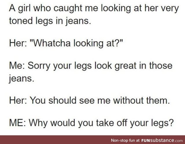 Oblivious but cute