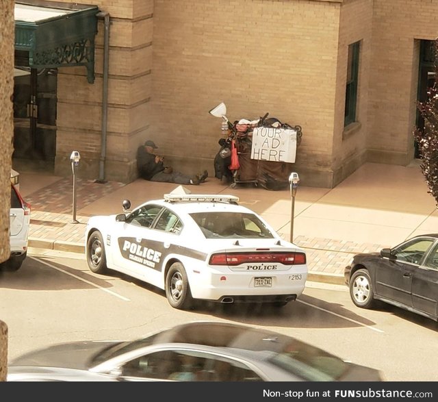 That 200IQ homeless dude