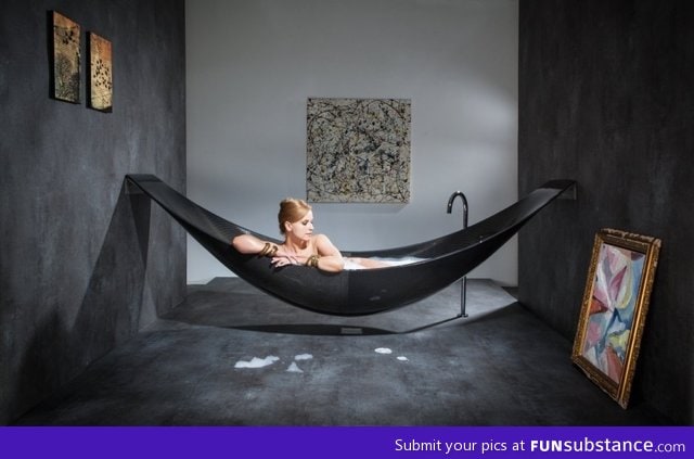 Carbon Fibre Hammock Bathtub