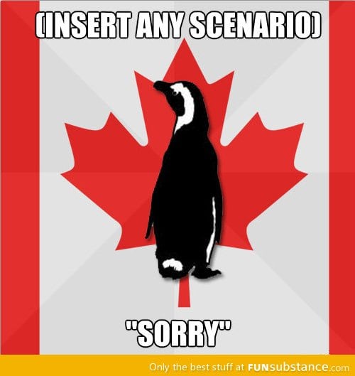 Socially Canadian Penguin