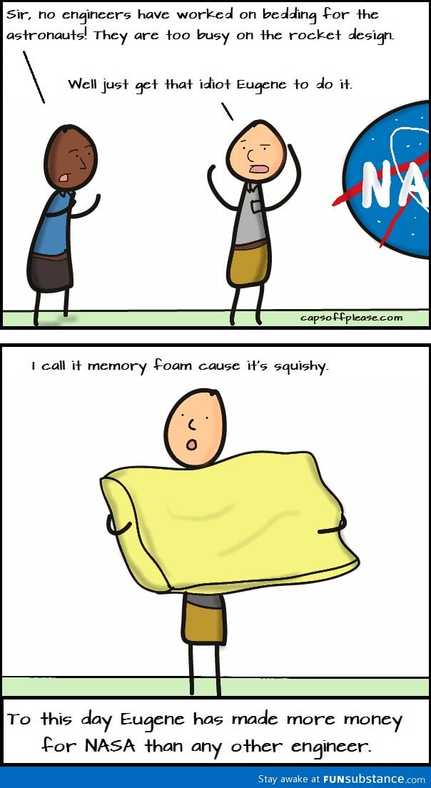 Nasa's space pillow