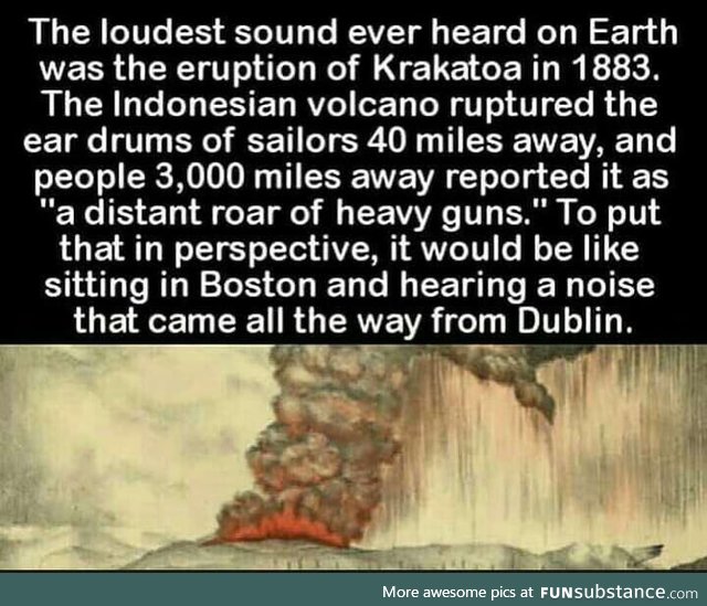 That's loud
