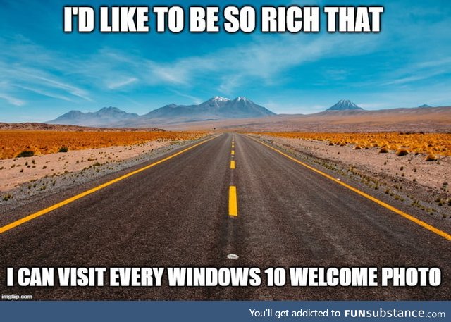 I don't even like traveling