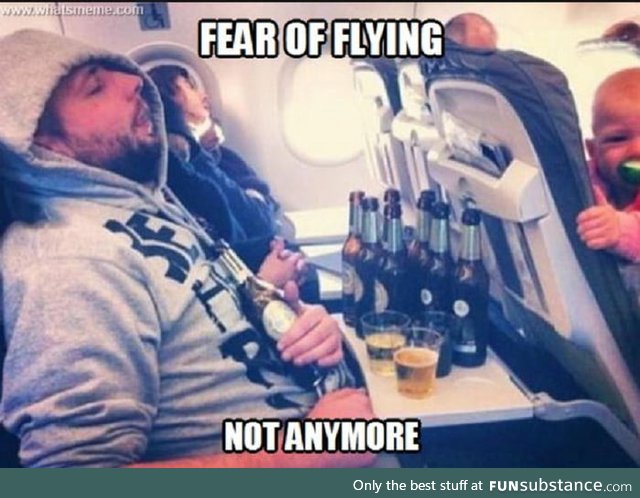 The only way to fly!