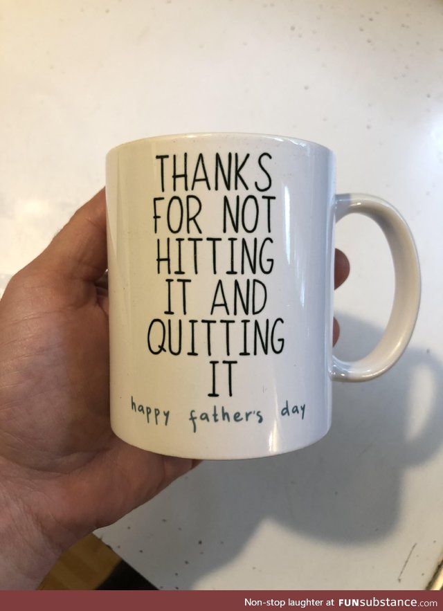 My kids got me a new coffee mug today :)