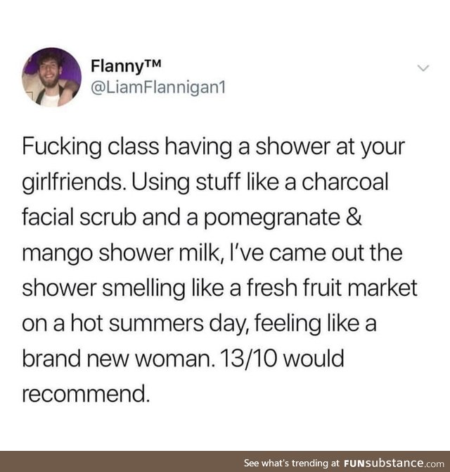 Feeling like a brand new woman