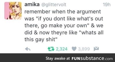 If you want straight pride, organise it yourself