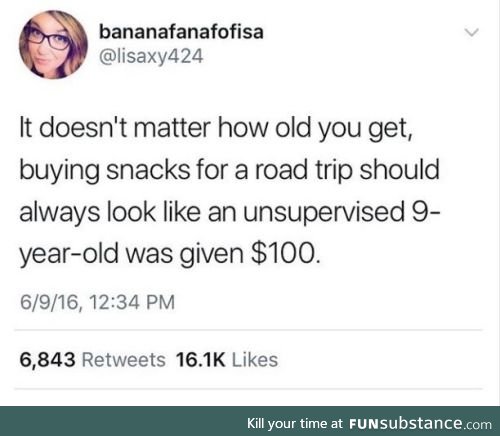 Road Trip Snacks