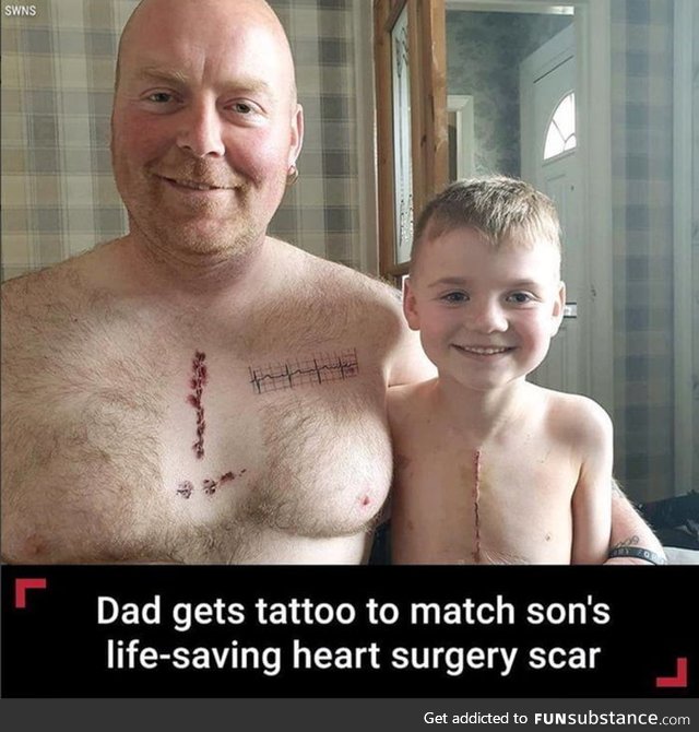 Wholesome dad