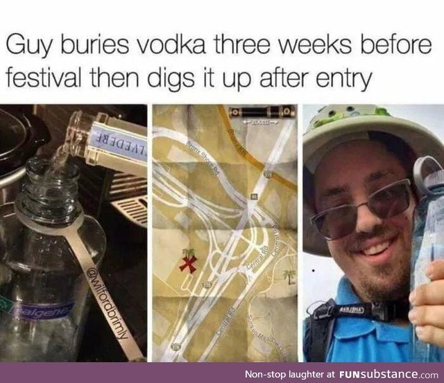 A genius walks among us