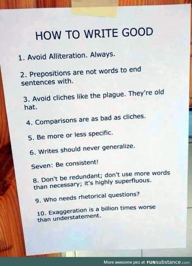 Writing 101