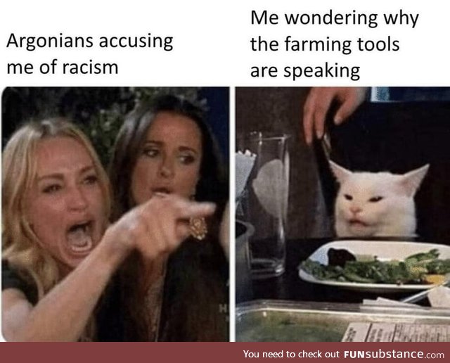 What do you mean, they're an actual playable race?