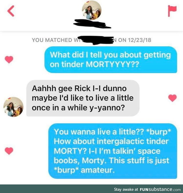 Intergalactic tinder