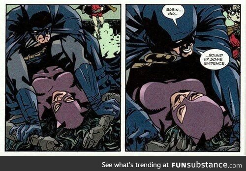 Batman needs some alone time