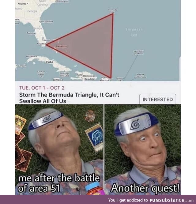 A Florida Man's work is never done