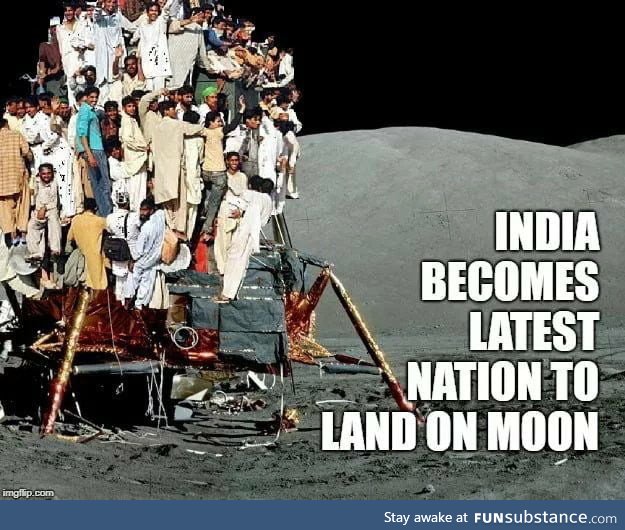 First thing came into my mind after knowing that India launch a moon mission today called