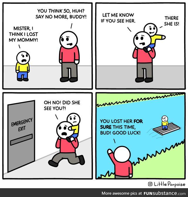 The mediocre samaritan