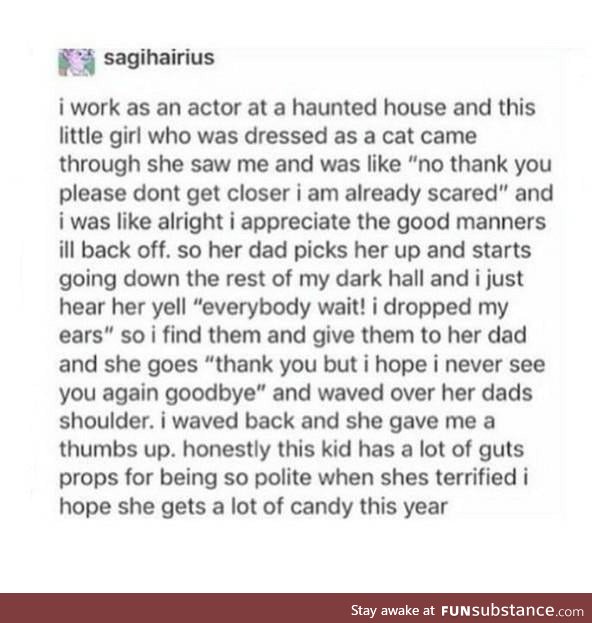 Never forget to be polite!