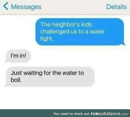 Then why in prison