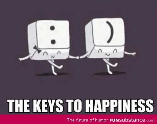 Keys to happiness