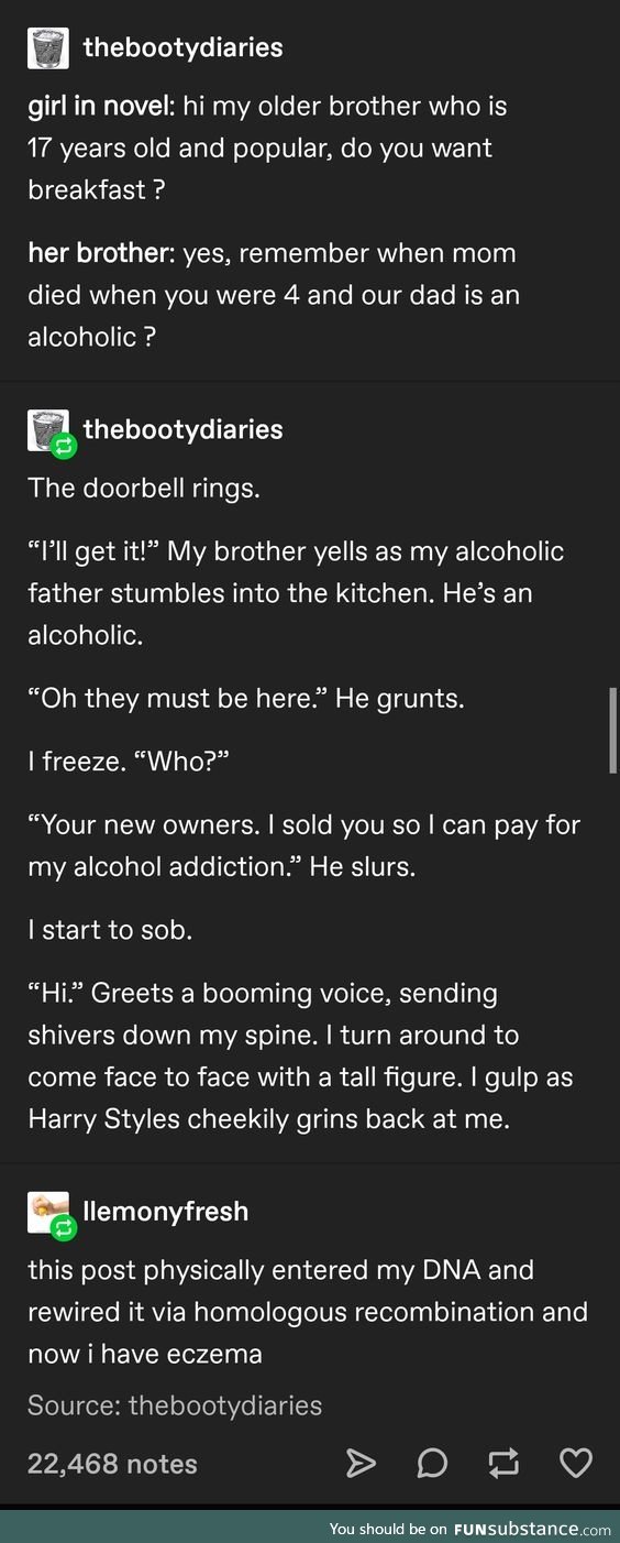 Ah, fanfics, they can suck real bad