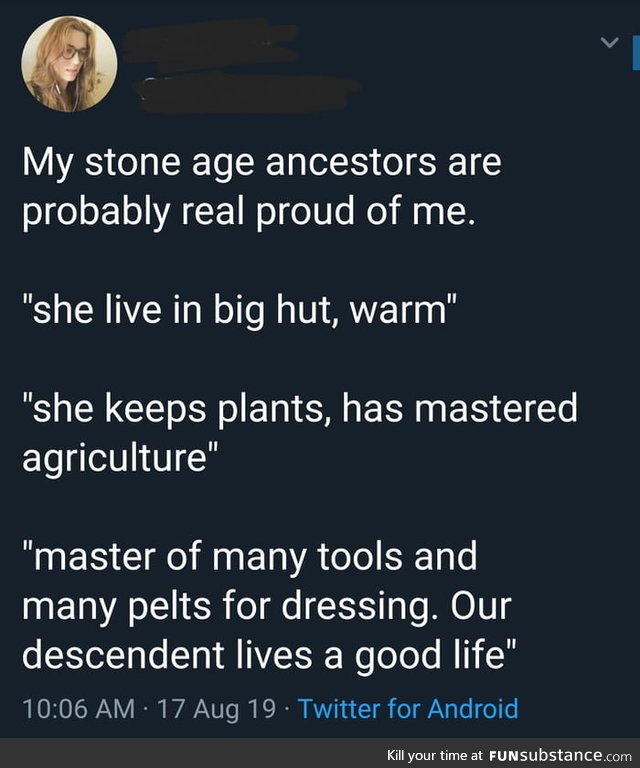 Proud ancestors
