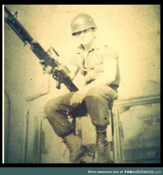 To the soldiers, both here and gone