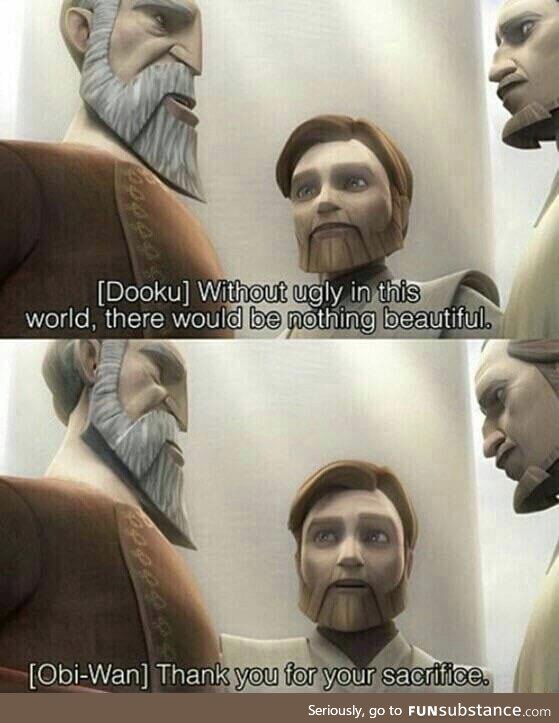 Anakin isn't the only one Obi-wan has flamed