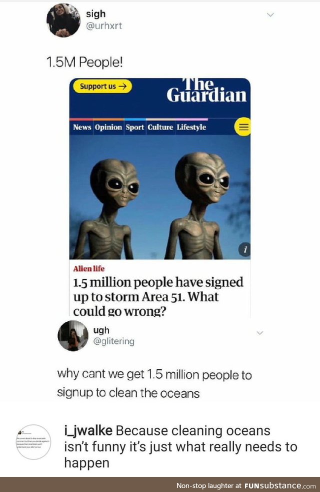 Who's storming area 51 bois