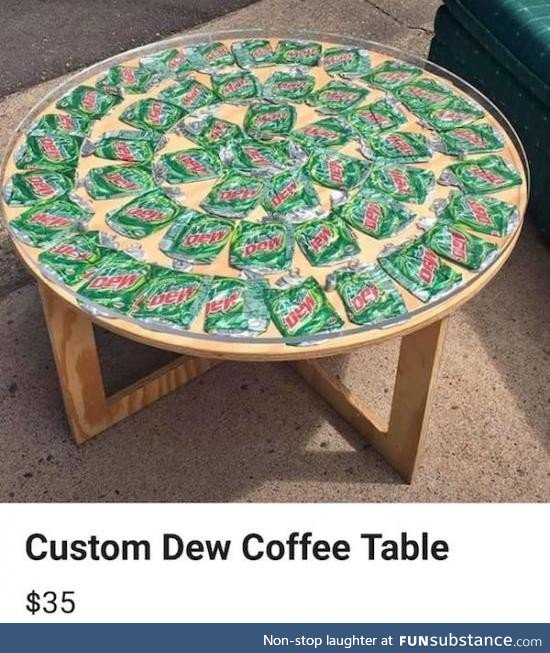 They really did do the dew