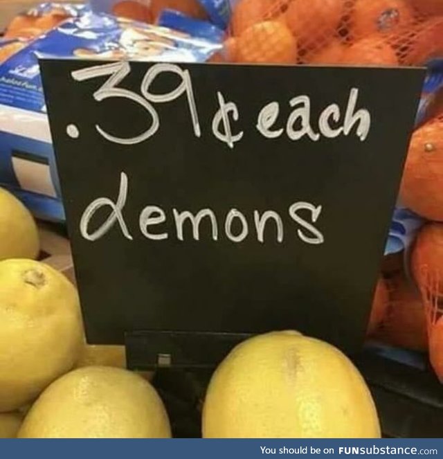 Demons for sale