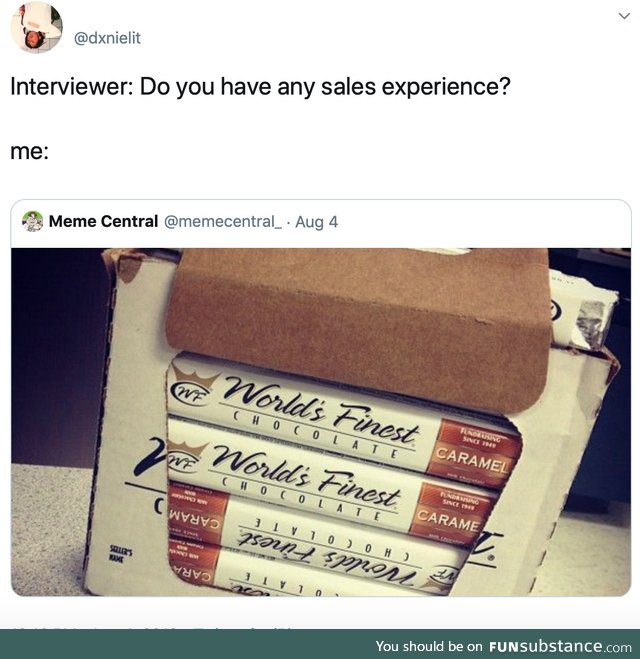 I’m something of a salesman myself