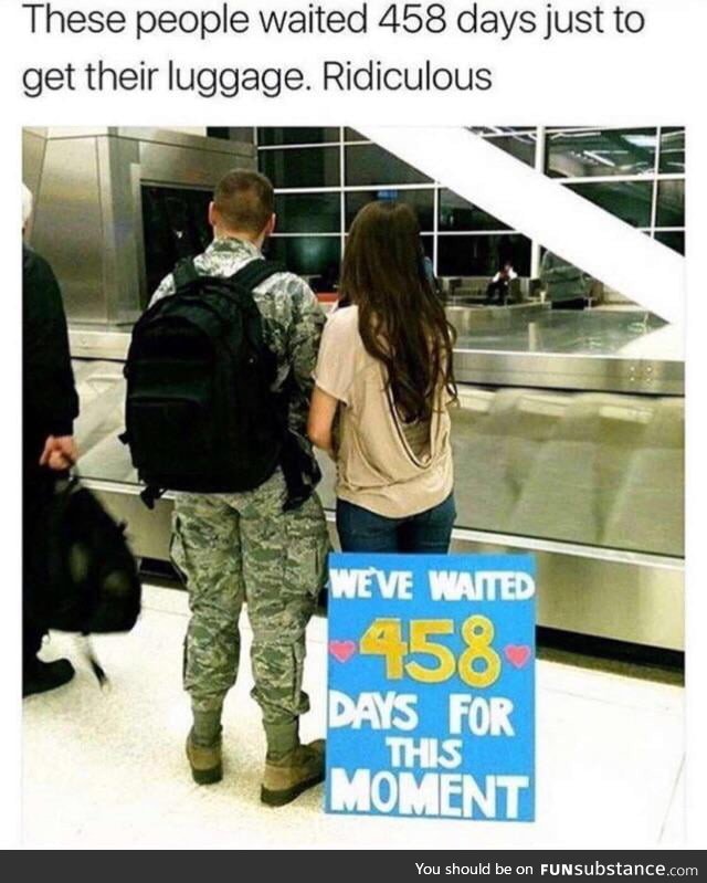 Never trust airports