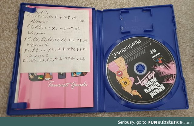 The good old days when cheats didnt cost money