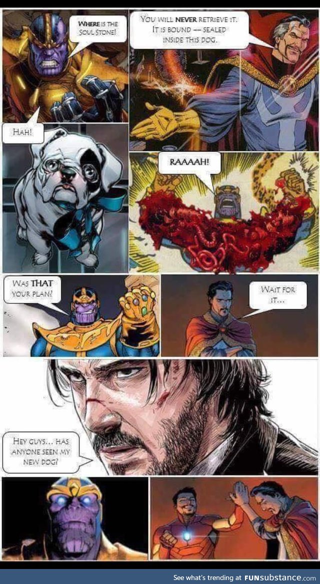 The strongest avenger