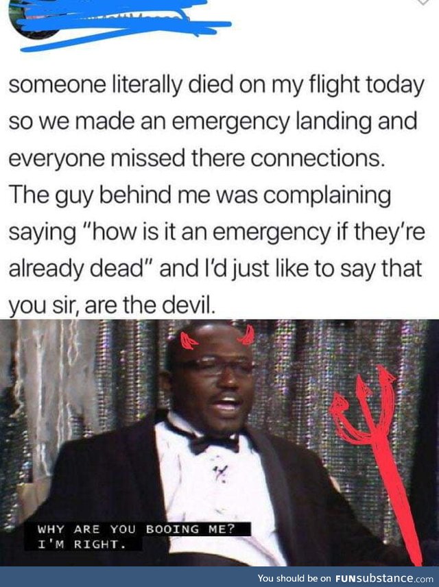 I mean he ain't wrong