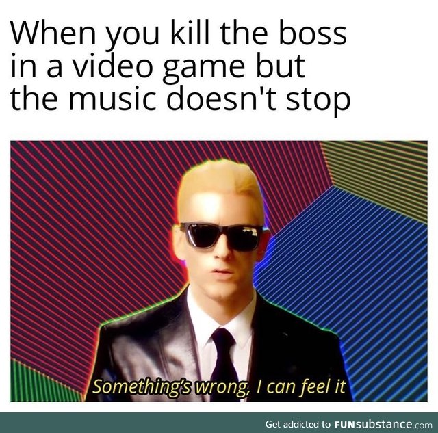 Boss Battles are like Musical Chairs, really. It ain't over til the Music Stops
