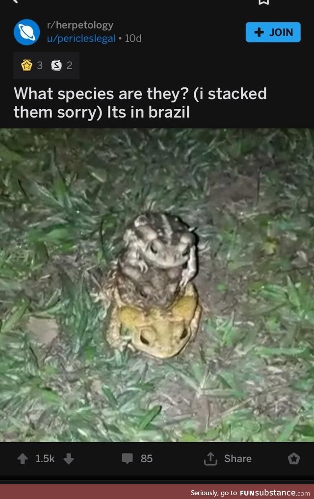 I stacked them sorry