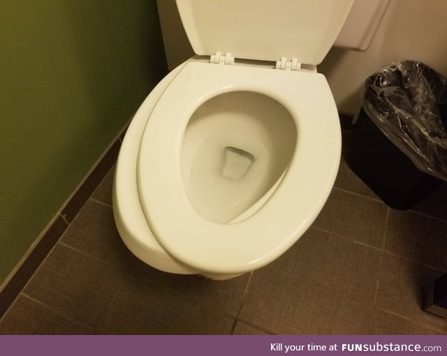 Any toilet seat that does this bullshit. Sitting there and suddenly it feels like the