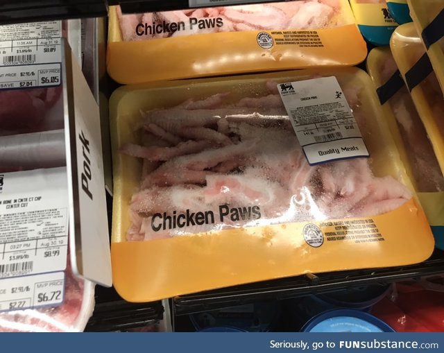 This chicken gave me pause