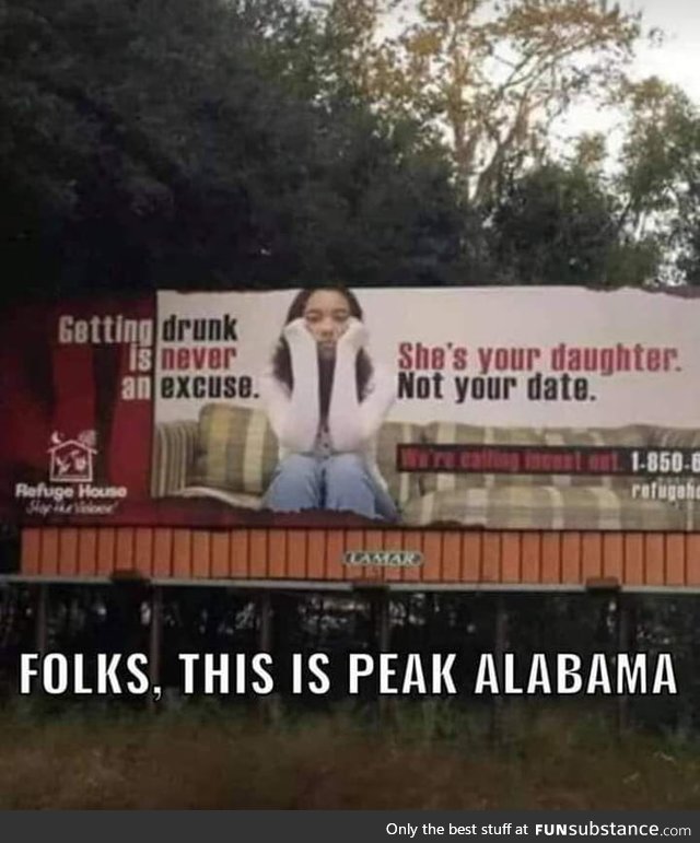 Great job Alabama